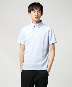 メンズ 「B:MING by BEAMS」 半袖ポロシャツ MEDIUM サックスブルー