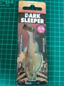 メガバス Megabass DARK SLEEPER ダークスリーパー 3/4oz クリアチャート 10 検) 人気カラー ヒラメ シーバス マゴチ シーバス 