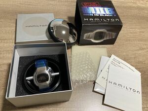 HAMILTON MEN IN BLACKⅡ ハミルトン MIB メンインブラック2 パルサー 限定 デッドストック 新品同様 美品