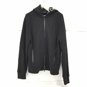 MONCLER　モンクレール　パーカー　黒色　F20918G78500 V8183　サイズL【CDAQ5075】