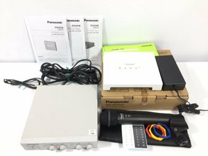 Panasonic　パナソニック　マイク/ベースステーション　WX-SP104　WX-SR102　WX-ST200　3点セット　現状品　KJ5.013　/06