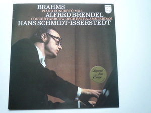 SD43 蘭PHILIPS盤LP ブラームス/ピアノ協奏曲第1番 ブレンデル/イッセルシュテット/ACO