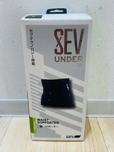 【OAK-3946YH】1円スタート SEV UNDER セブ ウエストサポーター 腰サポーター メンズ WAIST SUPPORTER 未使用品 保管品 Lサイズ 84~94