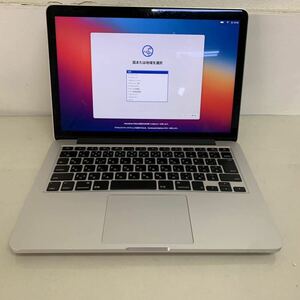  MacBook Pro 　(Retina 13インチ Late 2013)　 i5 　8GB 256GB 　　i17799 80サイズ発送　