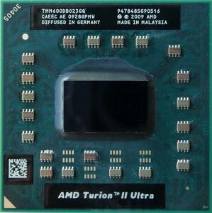 AMD Turion II Ultra M600 2400MHz 21MB 1800MHz 35W Socket S1G3