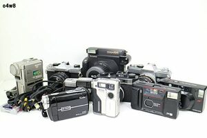 O4w8 カメラ等おまとめ CANON SONY MINOLTA FUJIFILM 他 カメラ ビデオカメラ 動作未確認 80サイズ