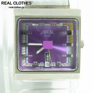 SEIKO/セイコー ALBA/アルバ AKA クオーツ 腕時計 V733-5A40【動作未確認】 /000