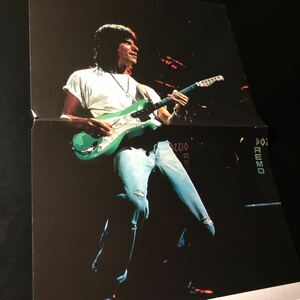 0623-1 レア切り抜き　ジェフ・ベック　ポスターカレンダー　JEFF BECK