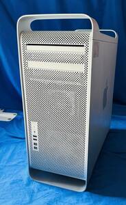 S60417204 Apple MacPro A1289 1点 ※CPUx2基(2.4_8CX)/メモリ8X2GB/グラフィックボード5770/HDD無し/SD-JPN EMC:2314【通電OK】