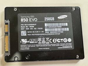 SAMSUNG【動作確認済み】SSD 250GB 0127