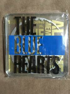 【 送料無料！!・今となってはとっても希少な希少な未使用品です！】★THE BLUE HEARTS◇30th記念 コースター◇約9×9cm/3個セット★