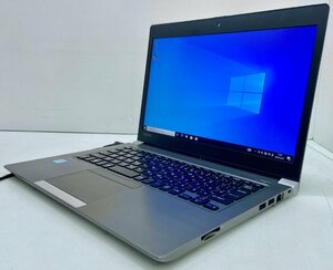 LC2004C 【i5第8世代搭載 極薄軽量PC 動作確認済み】TOSHIBA dynabook R63/DN SSD:255GB メモリ:8GB N