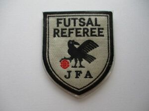 【adidasケース付き】フットサル FUTSAL REFEREE『2級』審判ワッペン旧/サッカー八咫烏SOCCERレフェリー装備レフリー公認バッジJFA公式V191