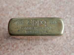 COMMEMORATIVE 1932-1982 コメモラティブ 80年代 USED Zippo