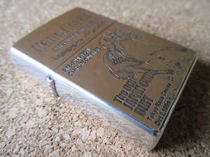 ZIPPO 『名馬 カネヒキリ サラブレッド』 2005年7月製造 Kane Hekili 誕生日 2002.2.26 競馬 伝説 オイルライター ジッポー 廃版激レア