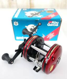 レトロフィッシング　＊AbuGarcia　アブガルシア＊ベイトキャスティングリール ＊ABU Ambassadeur 5000　WINCH 　アンバサダー　レッド（赤