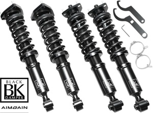 【M’s】トヨタ 30 セルシオ (UCF30/31) AIMGAIN BLACK DAMPER 車高調キット (20段階減衰力調整) エイムゲイン セット 1台分 高級 CELSIOR