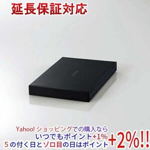 ELECOM エレコム 外付けポータブルSSD ESD-EJ0500GBKR ブラック 500GB [管理:1000021020]