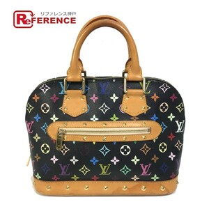 LOUIS VUITTON ルイヴィトン M40444 モノグラムマルチ アルマPM 鞄 ハンドバッグ モノグラムマルチカラーキャンバス ノワール【中古】