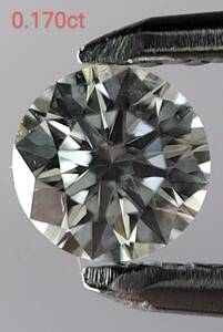 天然 ダイヤ ダイヤモンド ルース [0.170ct]中央宝石研究所 ソーティング付き　EXCELLENT