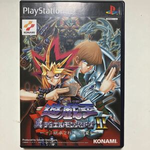 ☆PS2 「遊戯王真デュエルモンスターズ2継承されし記憶」カード無しコナミカードゲームプレステ2ソフト 勝