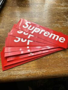 正規品　送料無料　シュプリーム ステッカー ボックスロゴ Box Logo Sticker ノベルティ 10枚