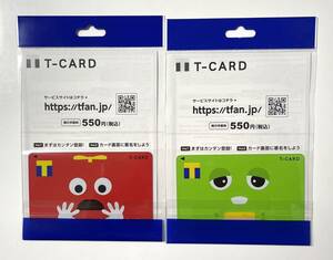 新品☆送料無料☆TSUTAYA Tカード ポイント ガチャピン&ムック デザイン 限定 ポンキッキ ポンキッキーズ ガチャピン ムック 未登録 未開封