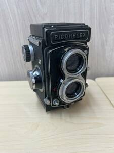 Y2404152★ ジャンク品 中古品 2眼レンズ フィルムカメラ RICOHFLEX