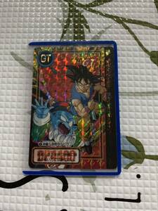 ドラゴンボールGT 4 カードダス キラ BANDAI 美品硬化ケース付き