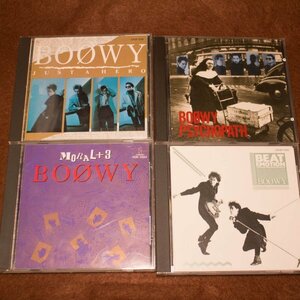 送料無料　BOOWY　CD　４枚