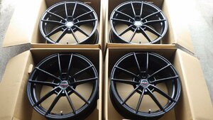 BORBET Premium FF1マッドブラック 18x8J　ET35 112-5H 67mm アウディ４本セット　060419