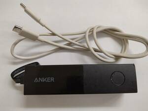 ■アンカー Anker 511 Power Bank (PowerCore Fusion 5000) 急速充電器 モバイルバッテリー A1633 社外　Type-C to C ケーブル C