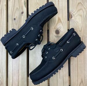 【未使用】Timberland ティンバーランド　3eye ヌバック　モカシン　OVY US8.5 26.5cm