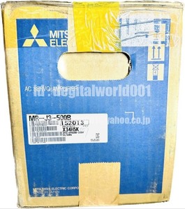 新品【代引★Ｔ番号領収書★税込 東京発】三菱 MR-J3-500B ACサーボアンプ シーケンサ PLC MITSUBISHI【６ヶ月保証】