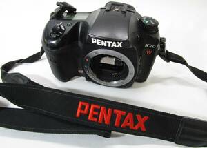 ○ PENTAX K20D-W デジタル一眼レフカメラ ボディ [SD WORM対応] ストラップ付き ジャンク ○K02-0416
