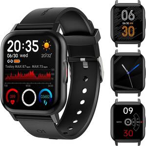 スマートウォッチ 2022【進化版Bluetooth5.2＆1.69インチ大画面】smart watch 24種類な運動モード 腕時計 活動量計 歩数計 IP67防水