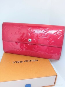 LOUIS VUITTON ヴェルニ ポルトフォイユ サラ 長財布 ルイヴィトン