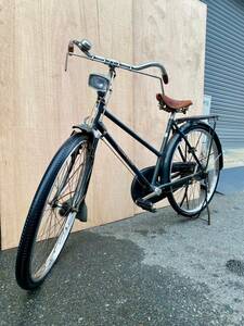 ツノダの自転車 自転車 昭和 レトロ 当時物 旧車 レア アンティーク 直接の引き取り歓迎します【K】
