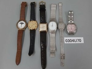 0304U70　時計　腕時計　ジャンク品　おまとめ　EDOX　CYMA　CASIO　など