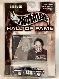 ホットウィール　ダン　ガーニー　AARクーダ　Hot Wheels Hall of Fame Legends Dan Gurney Plymouth AAR Cuda