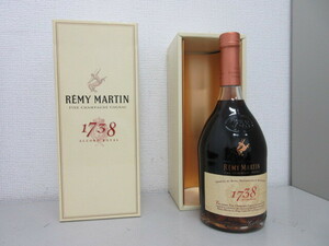 【未開栓・古酒】REMY MARTIN レミーマルタン ブランデー コニャック 1738 アコード ロイヤル 40% 700ml　箱付き　ブランデー　#36931