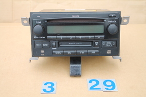 KS-067-3 トヨタ NCP61 イスト 純正 CD/MDオーディオデッキ　86120-52210