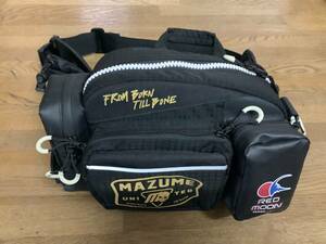 中古◆マズメ/レッドムーン ウエストバッグIV MZBK-536 ブラック◆シーバス