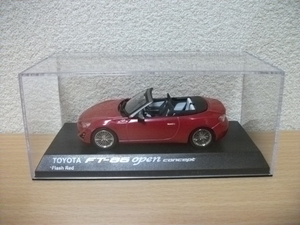 ◇KYOSHO 1/43 FT-86 open concept Flash Red◇