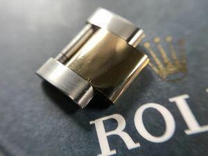 希少 未使用 (横サテン) ロレックス 純正品 16803 16613 16523 コマ ROLEX SUBMARINER DAYTONA 駒 buckle