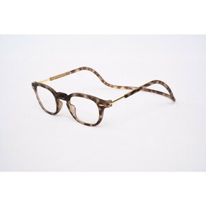 ☆ B-5.ライトトートイス ☆ 度数0.00/+2.00 遠近両用 メガネ 老眼鏡 通販 CLIC EXE Vintage 遠近両用メガネ ブルーライトカット 軽量 丈