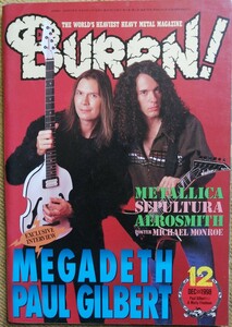 BURRN! / 2004年6月号(表紙ポールギルバート、マーティフリードマン)