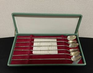 STERLING Silver Straw Spoon 銀製品　ストロー　スプーン