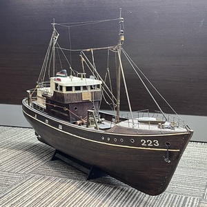 １円～ 大型 billing boats FLEVO NR 444 FITTINGS 223 木製帆船模型キット デンマーク製帆船 帆船 模型 完成品