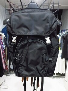 PRADA プラダ 青山店 購入 (2VZ135) ナイロン リュック バックパック ギャランティカード付き 黒 BAG